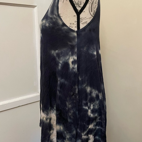 Poetry Black and Cream Tie-Dye Dress - Picture 2 of 5